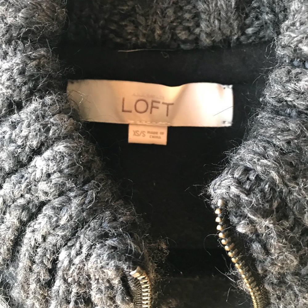 Authentic Loft faux fur vest
